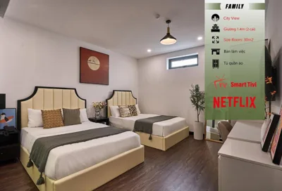Familiekamer — Venus Secret Hotel Aeon Bình Tân