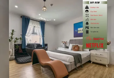 Queen-kamer met spabad — Venus Secret Hotel Aeon Bình Tân