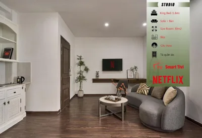 Studio met slaapbank — Venus Secret Hotel Aeon Bình Tân